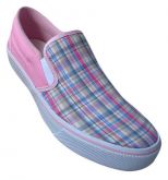 Tênis All Star Yachting Skid Grip Rosa e Xadrez MOD:10543