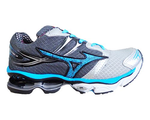 Tênis Mizuno Wave Creation 14 Grafite e Azul MOD:10785