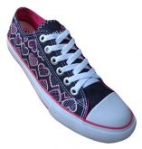 Tênis All Star Preto e Rosa MOD:10541